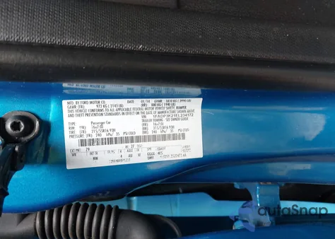 2014 Ford Focus Se z USA, uszkodzony, nr VIN 1FADP3K21EL234172